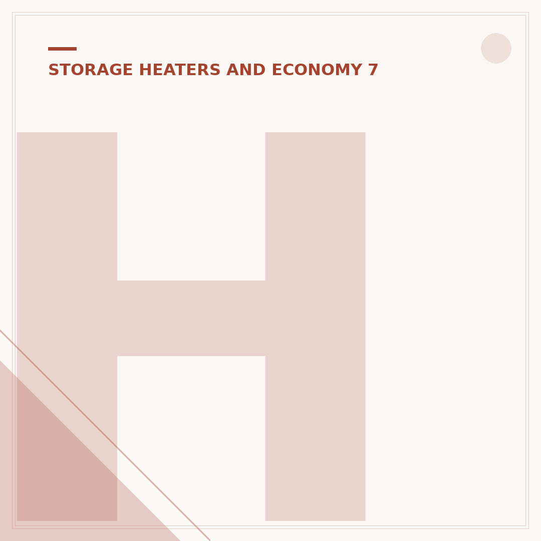 How to Use Storage Heaters Efficiently in UK Homes