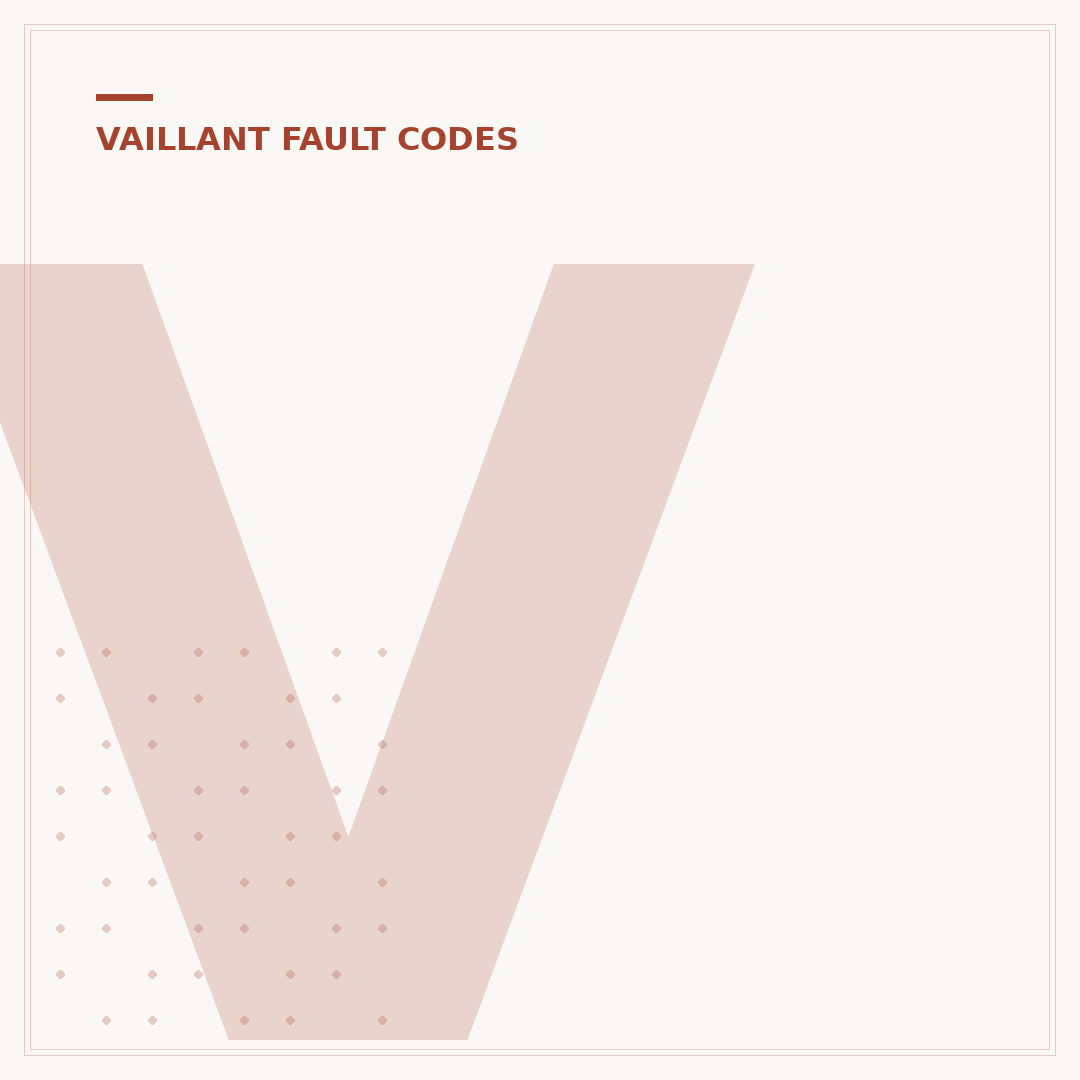 Vaillant Boiler F27 Fault Code: Understanding and Action