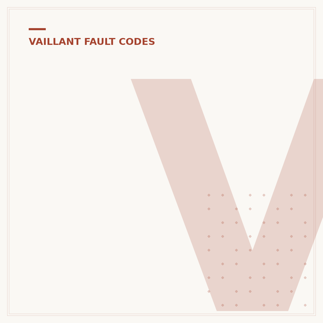 Vaillant Boiler F28 Code Explained: Causes & Solutions