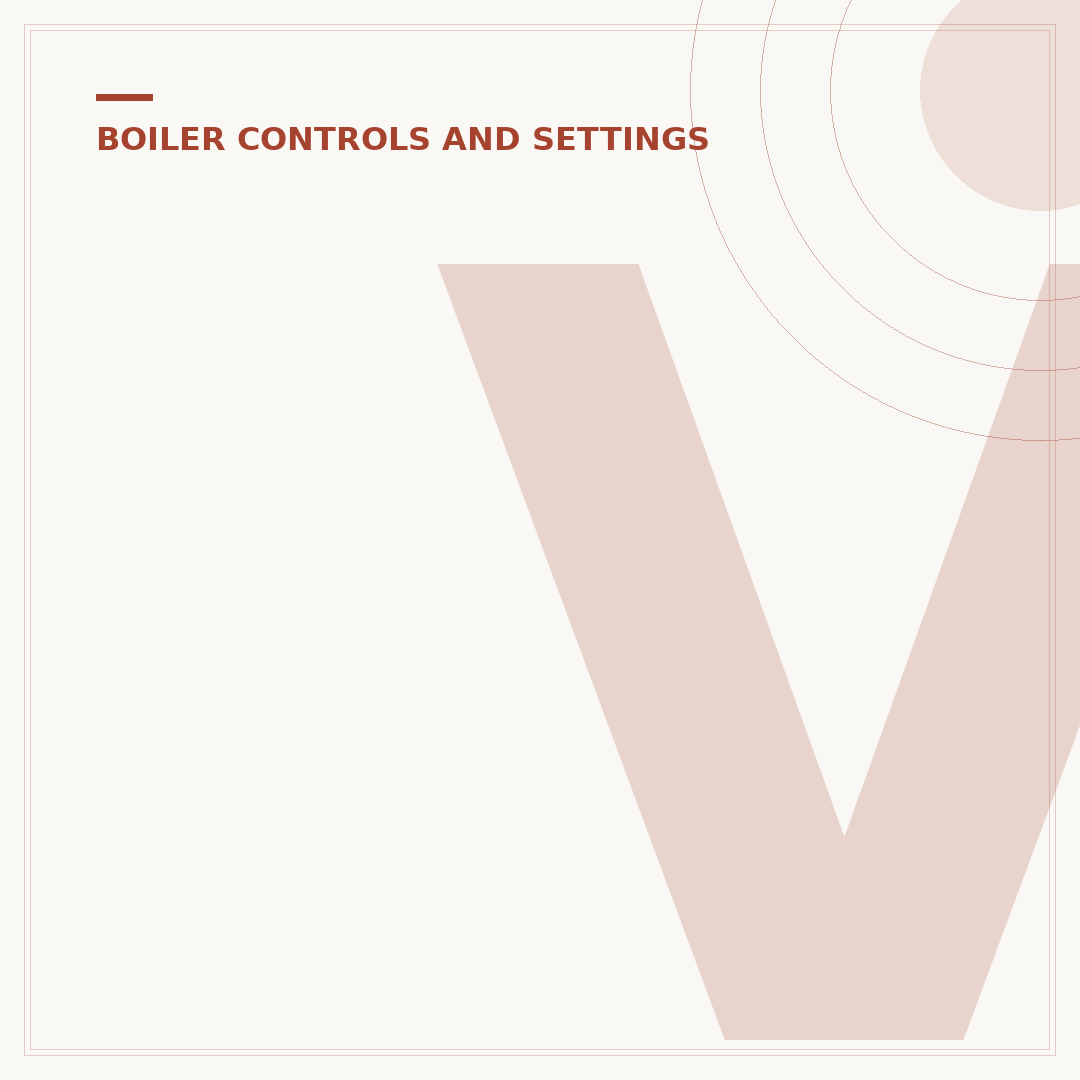 Vaillant Boiler: How to Use Your Controls Simply