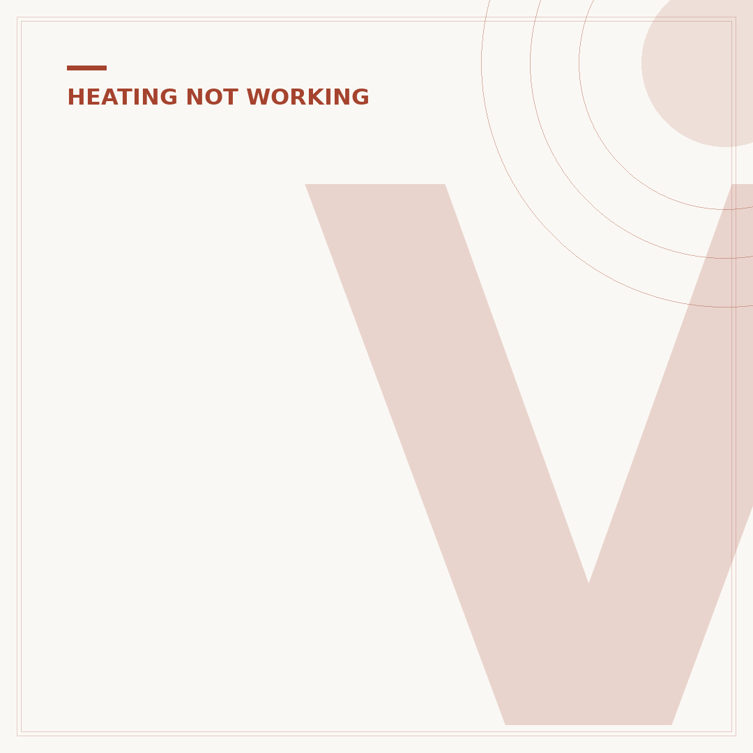 Vaillant boiler no heating: Common causes and checks