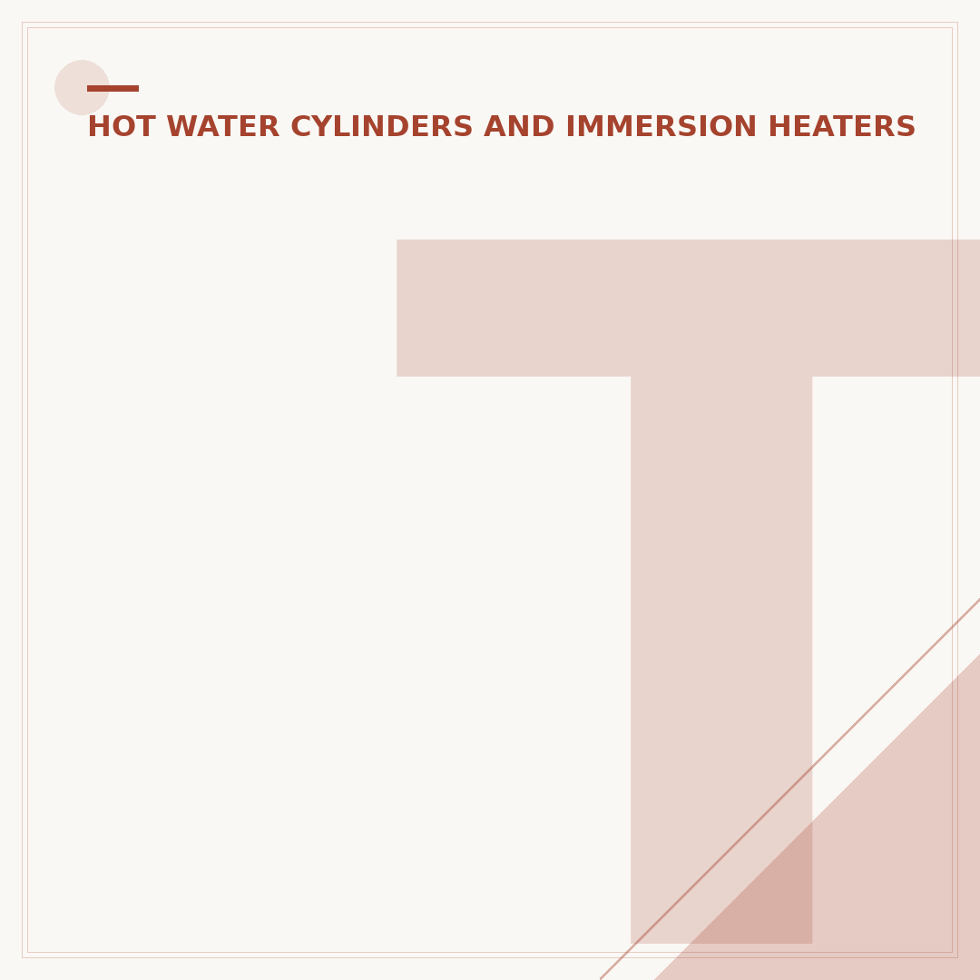 The Difference Between Vented and Unvented Cylinders