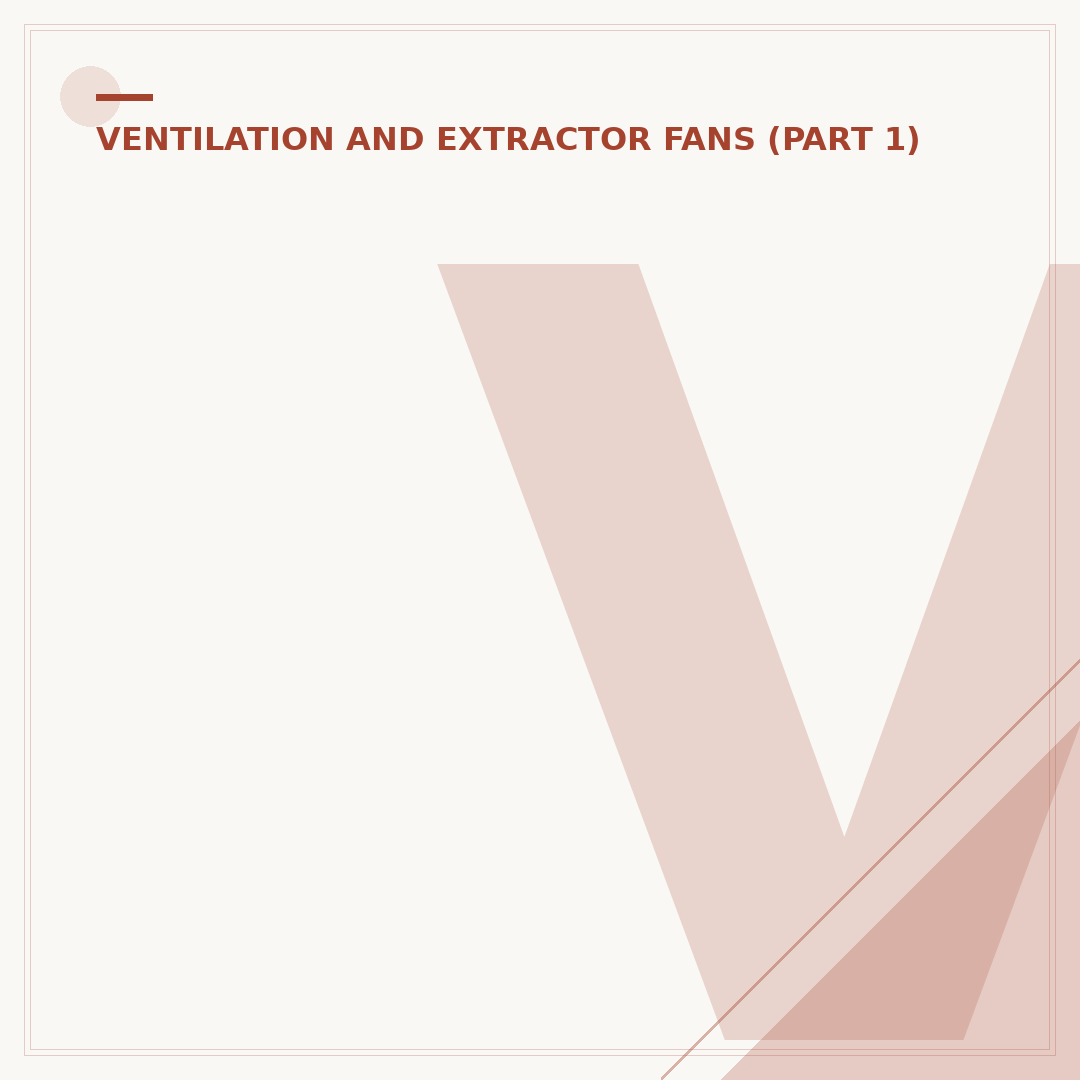 Vortice Extractor Fan: Clearing the Air Affordably
