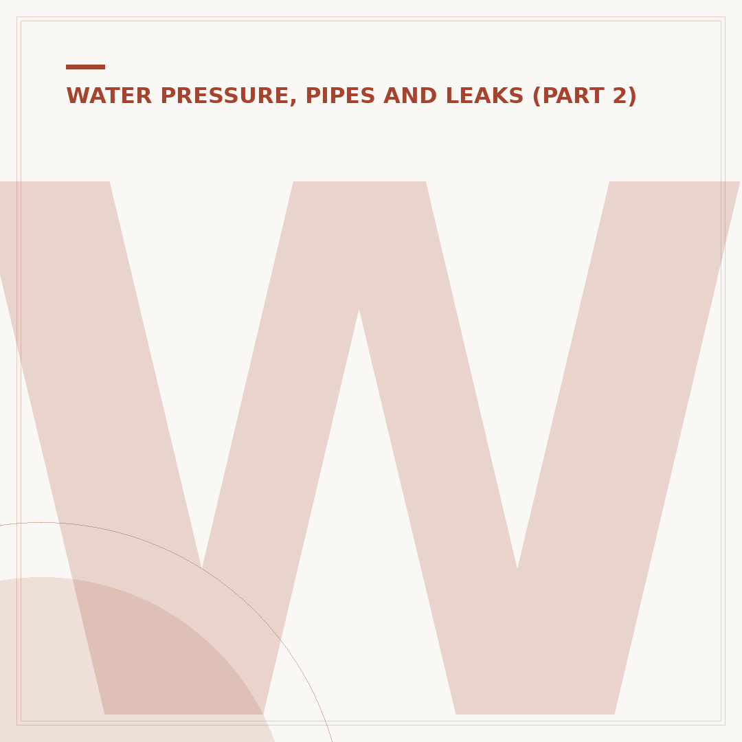 Water Pressure Dropped in House? Check These Causes