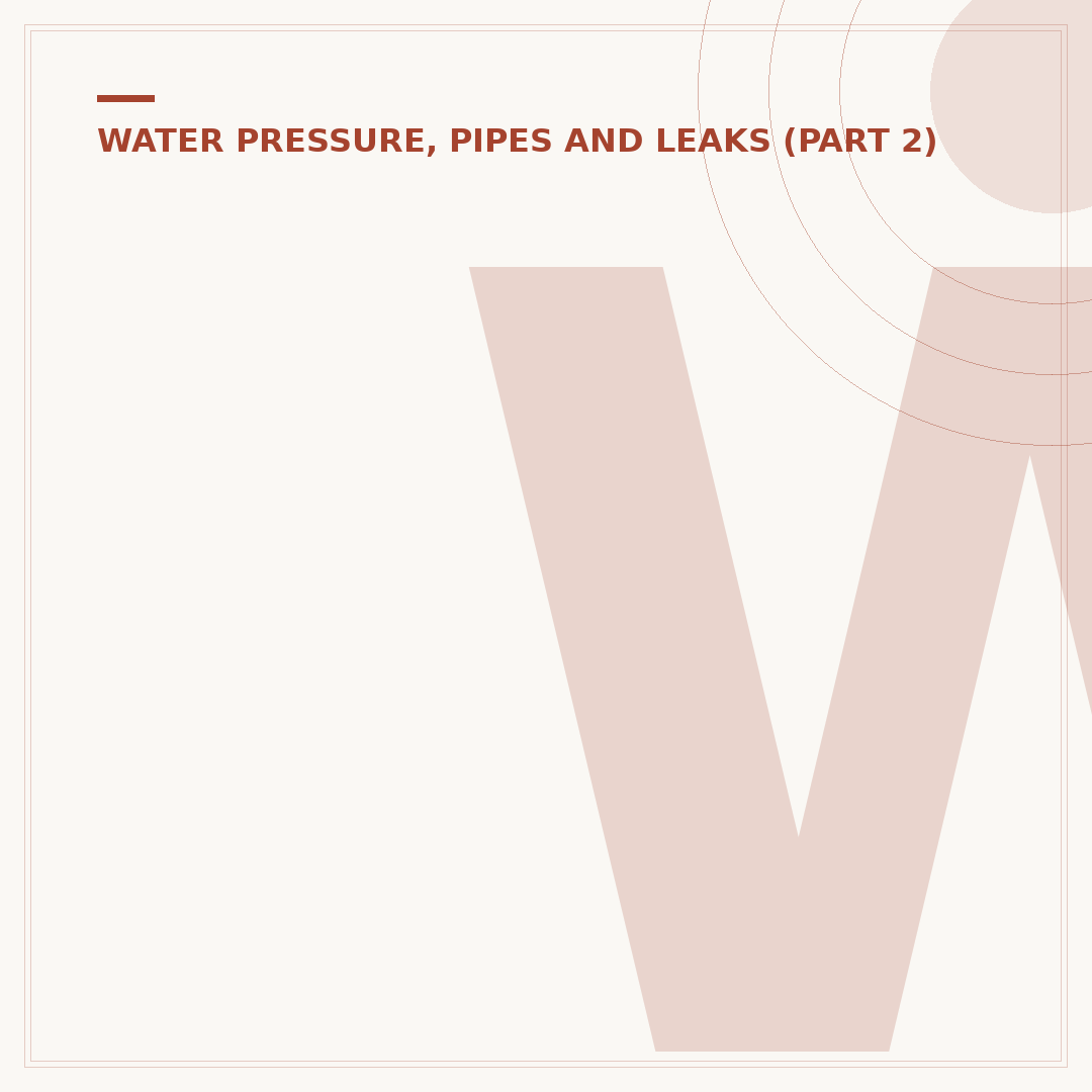 Water Pressure Low in House Suddenly? Check These Causes