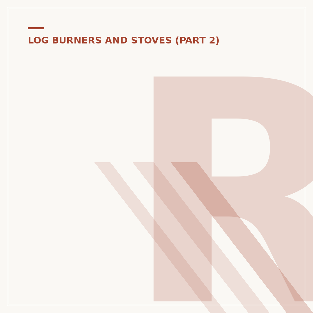 Regulations Regarding Wood Burning Stoves