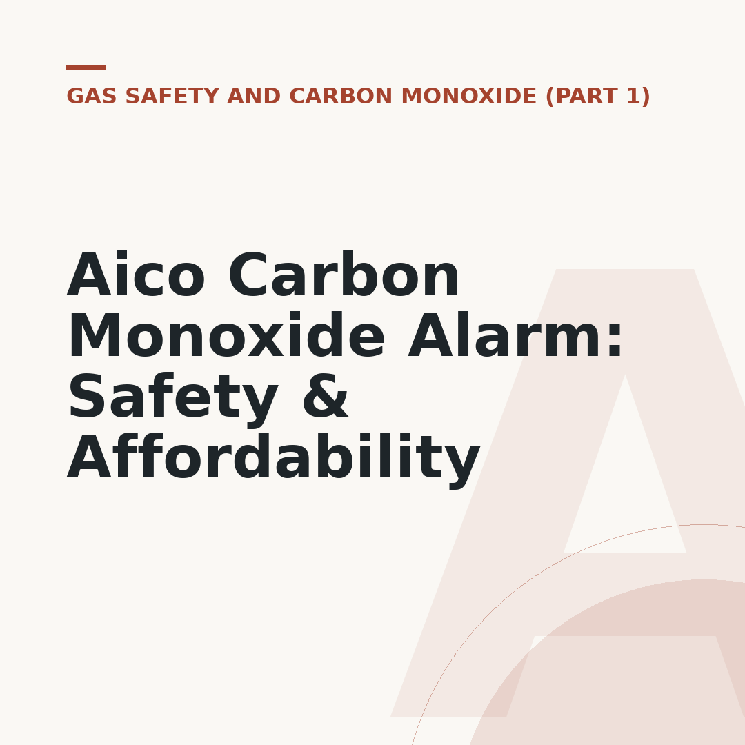 Aico Carbon Monoxide Alarm: Safety & Affordability