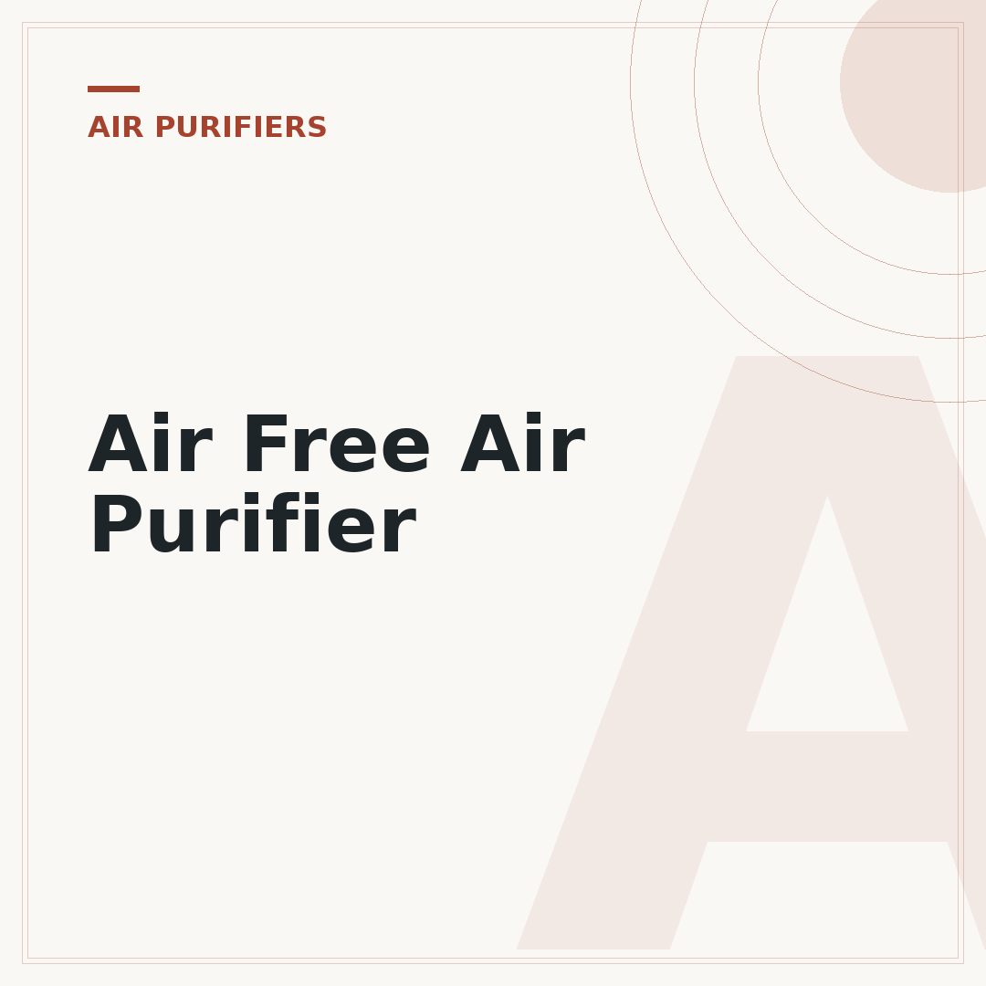 Air Free Air Purifier