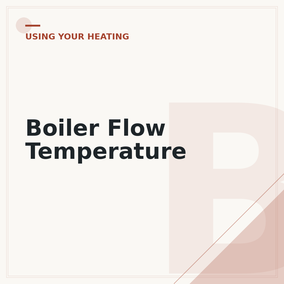 Boiler Flow Temperature