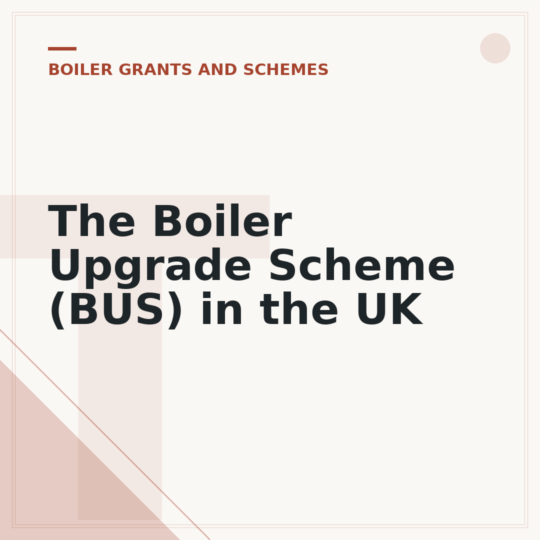 The Boiler Upgrade Scheme (BUS) in the UK