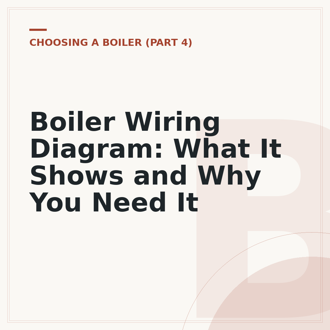 Boiler Wiring Diagram: What It Shows and Why You Need It
