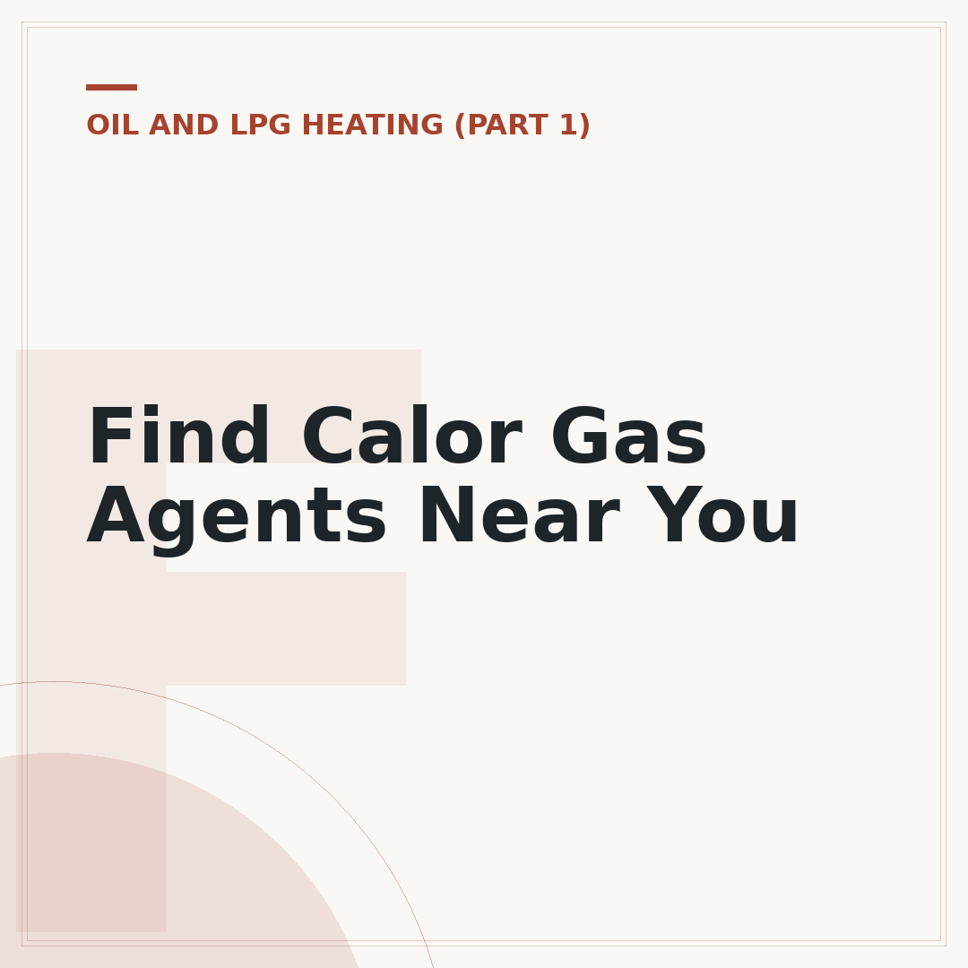 Find Calor Gas Agents Near You