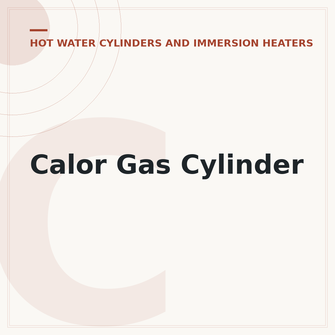 Calor Gas Cylinder