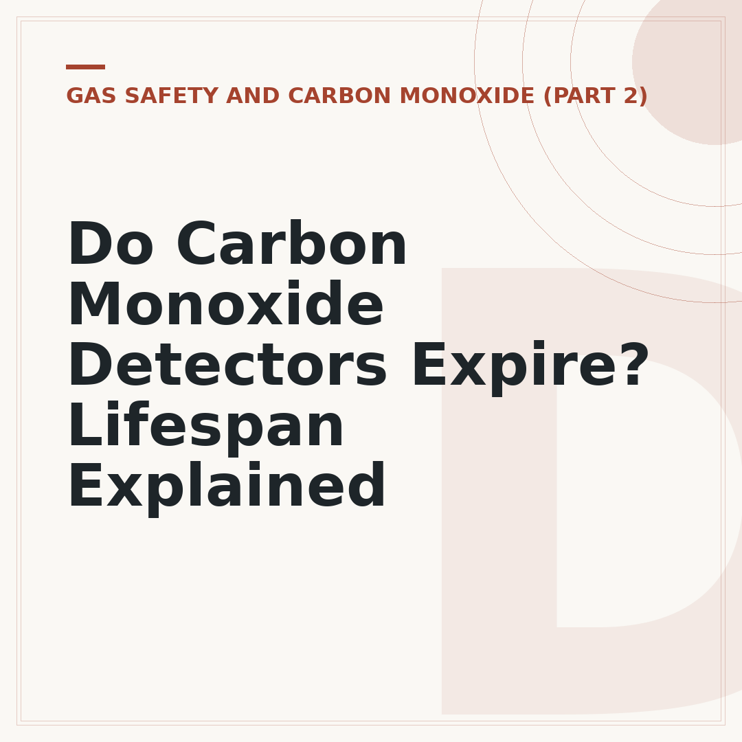 Do Carbon Monoxide Detectors Expire? Lifespan Explained