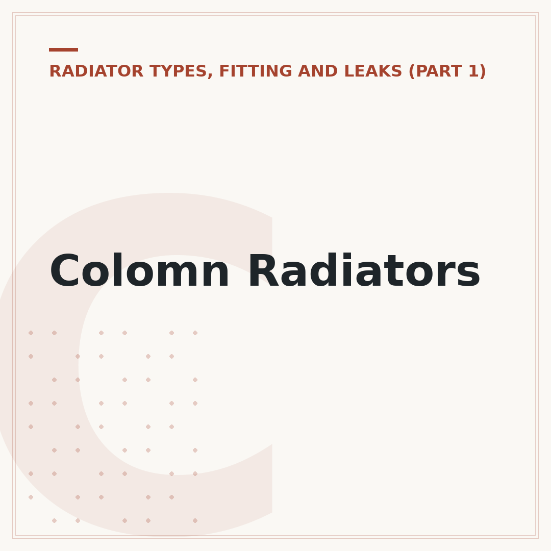 Colomn Radiators