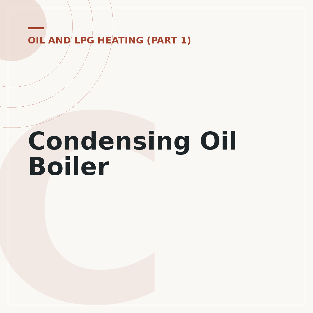 Condensing Oil Boiler