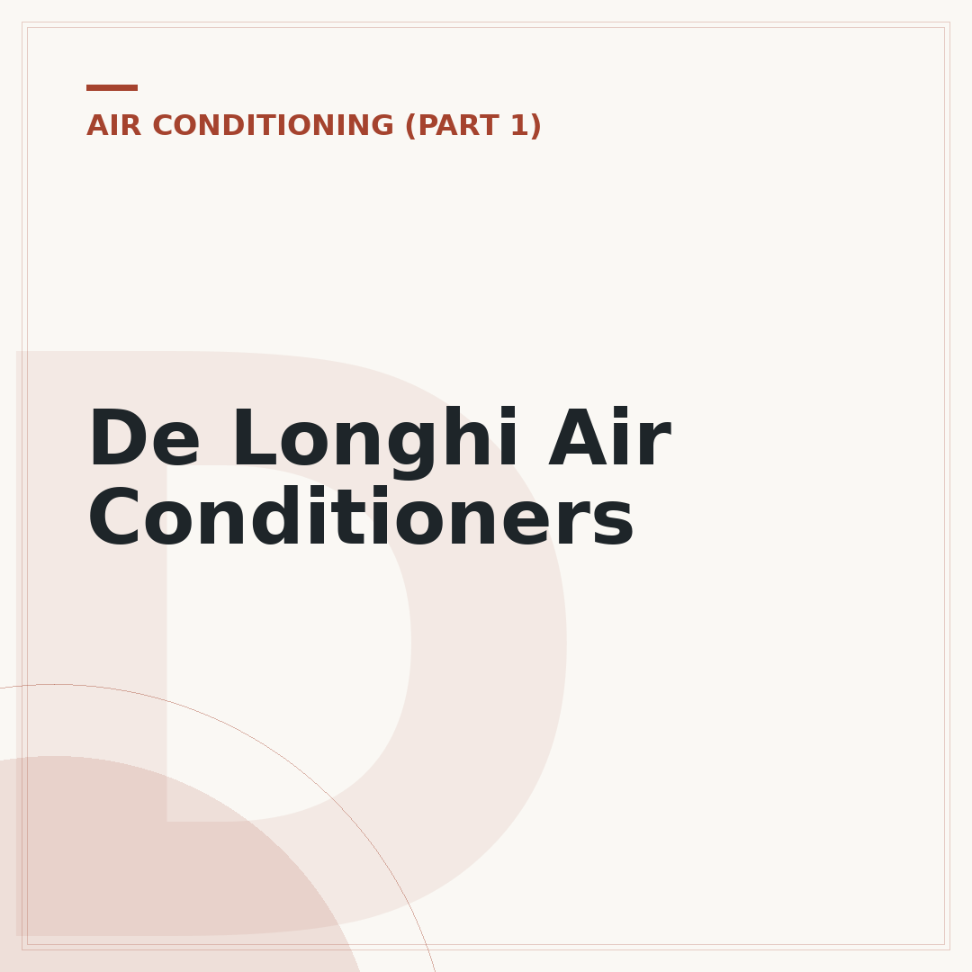 De Longhi Air Conditioners