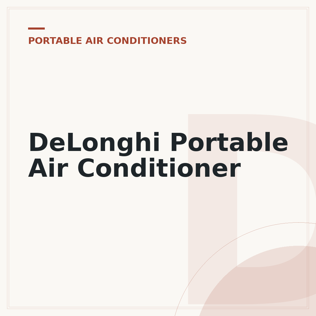DeLonghi Portable Air Conditioner