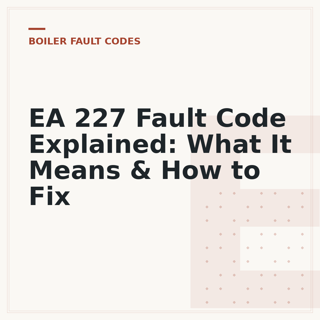 EA 227 Fault Code Explained: What It Means & How to Fix