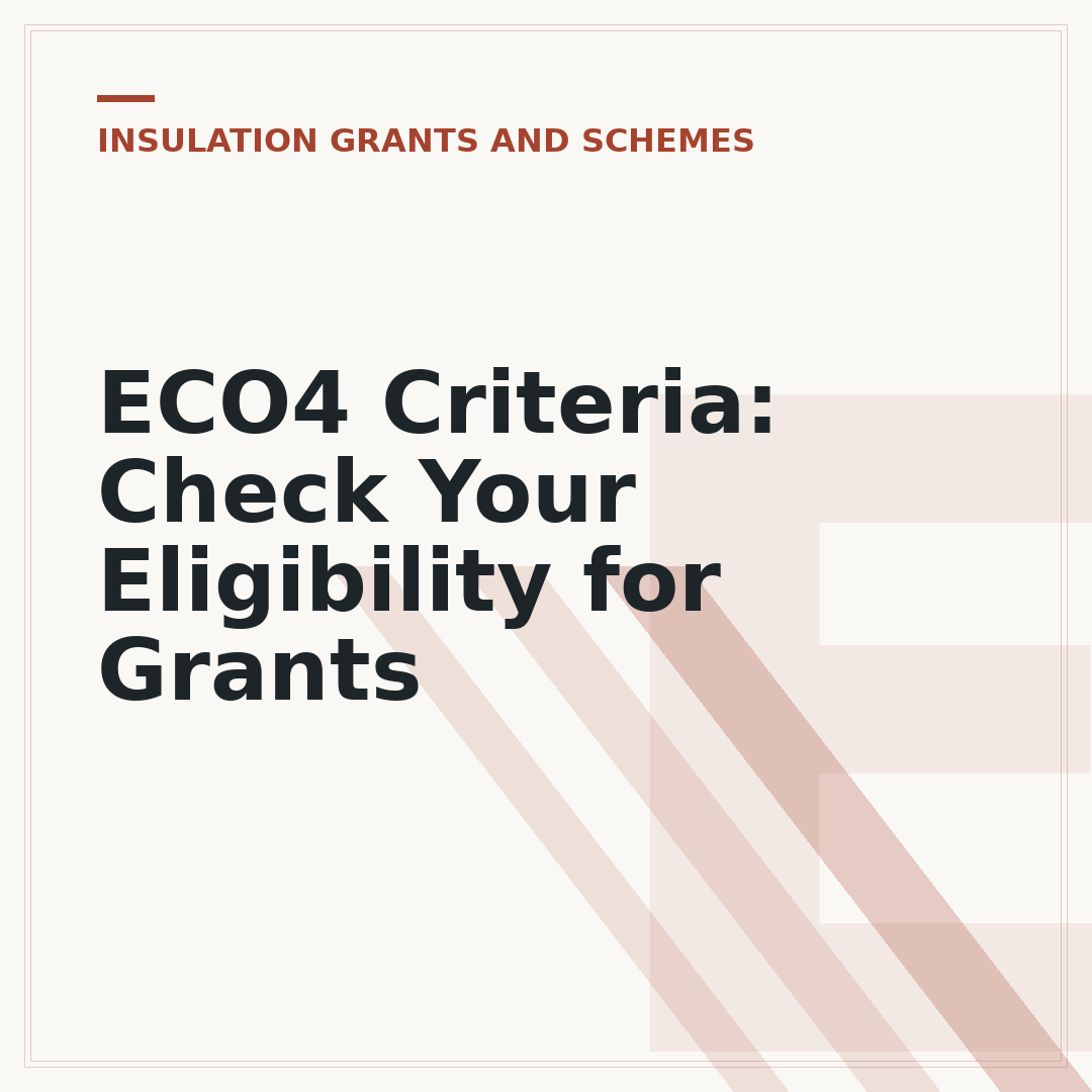 ECO4 Criteria: Check Your Eligibility for Grants