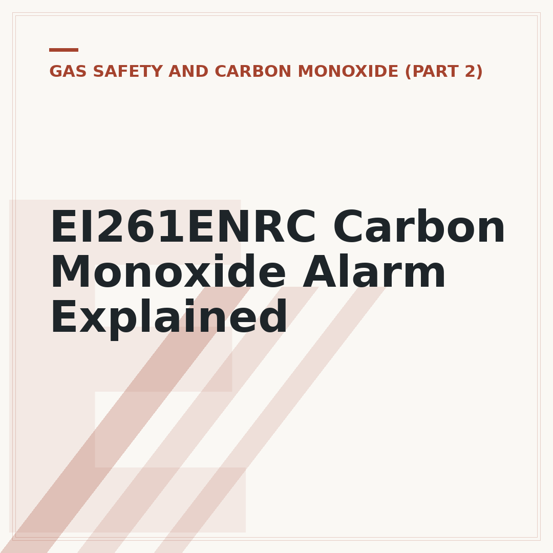 EI261ENRC Carbon Monoxide Alarm Explained