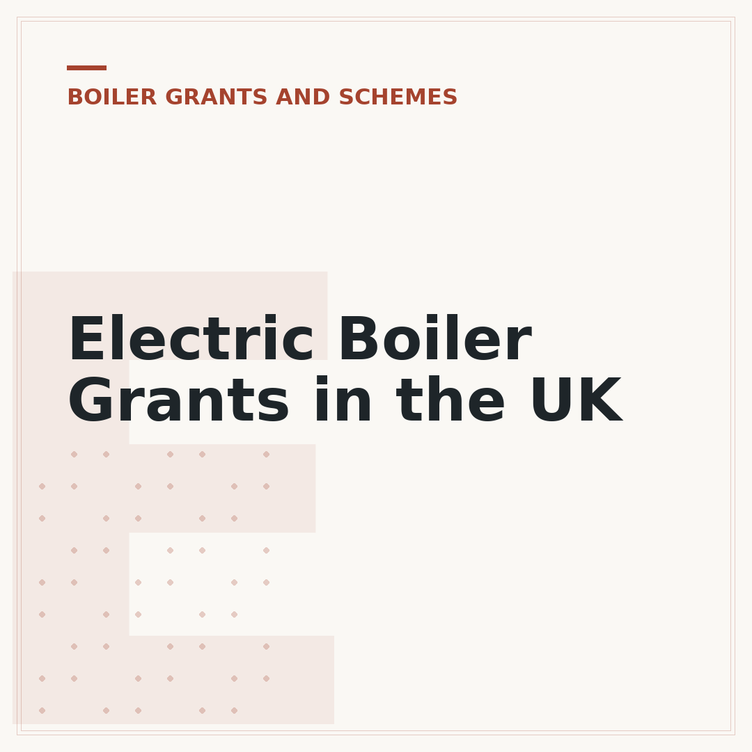Electric Boiler Grants in the UK