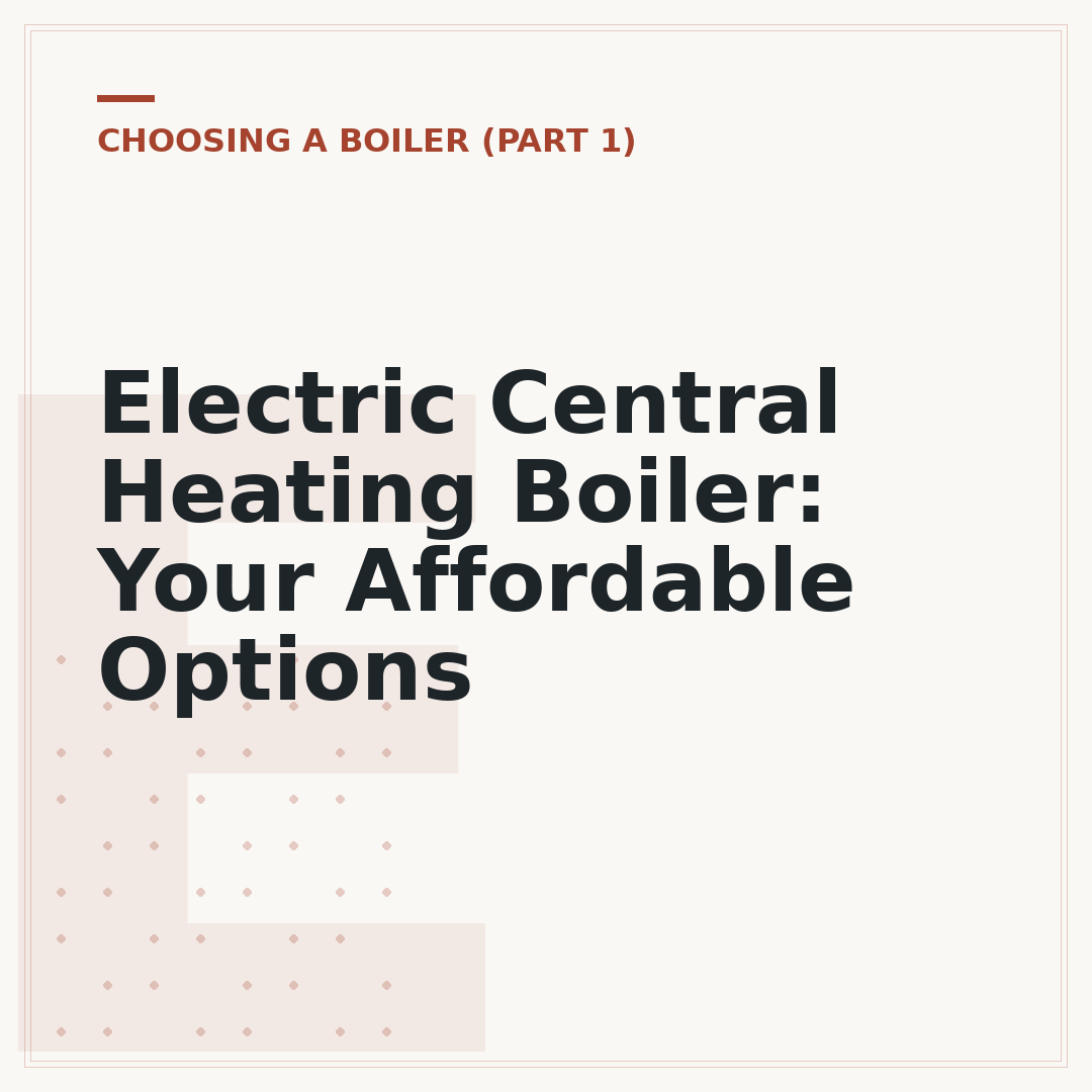 Electric Central Heating Boiler: Your Affordable Options