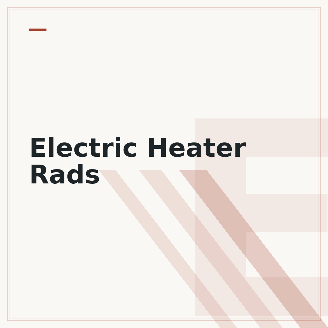 Electric Heater Rads