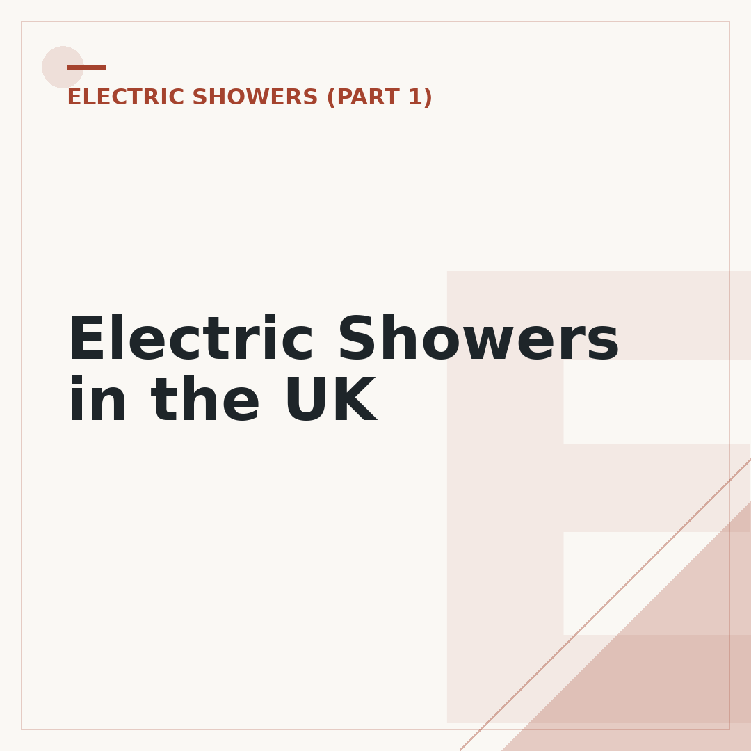 Electric Showers in the UK