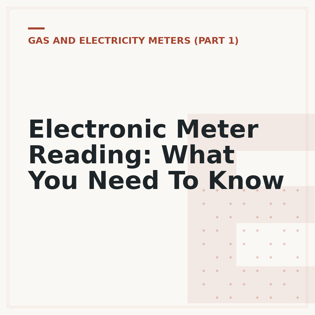 Electronic Meter Reading: What You Need To Know