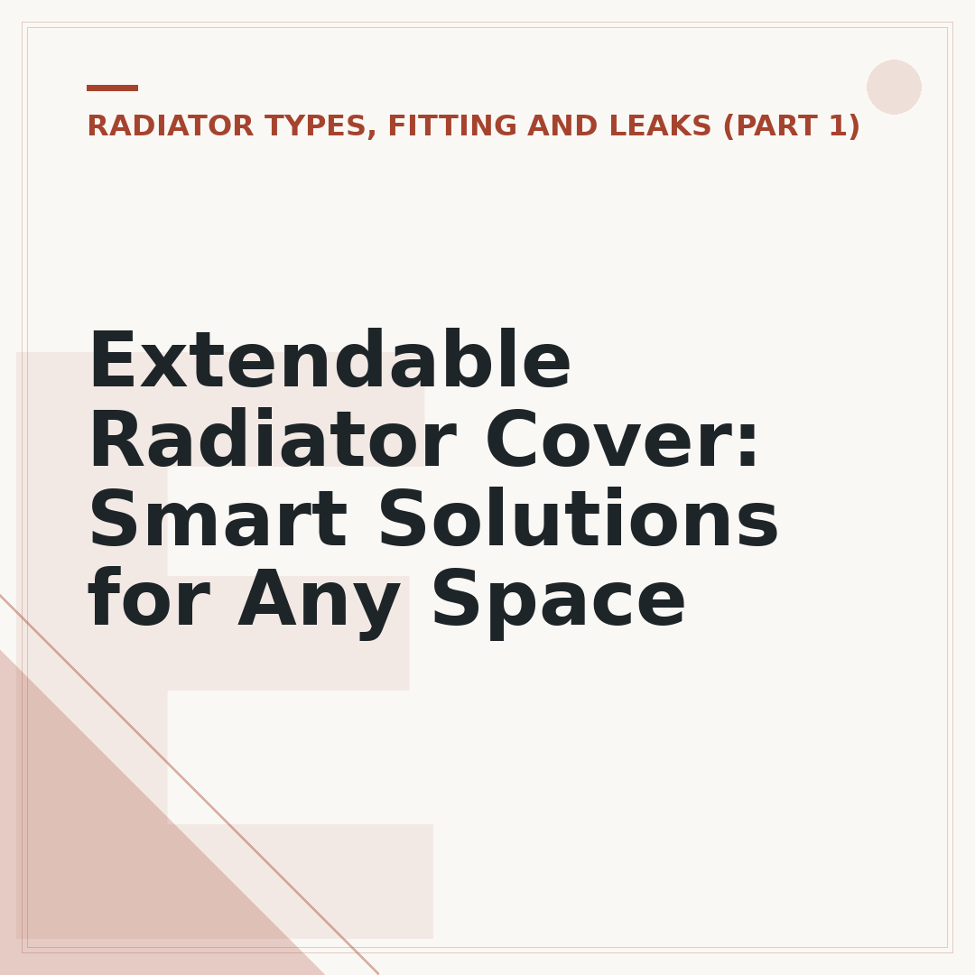 Extendable Radiator Cover: Smart Solutions for Any Space