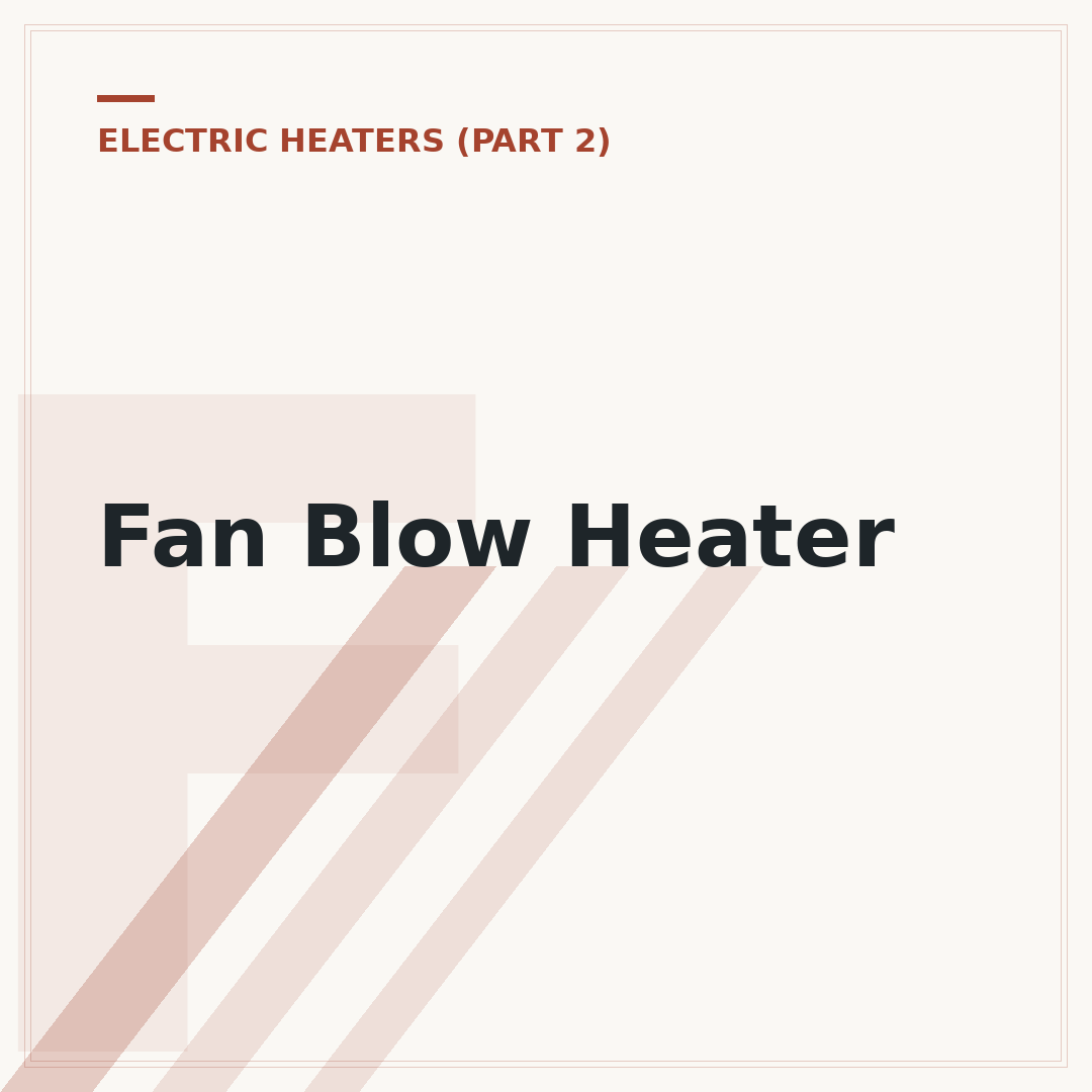 Fan Blow Heater