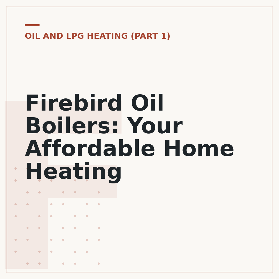 Firebird Oil Boilers: Your Affordable Home Heating