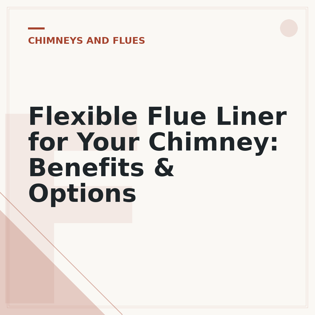 Flexible Flue Liner for Your Chimney: Benefits & Options