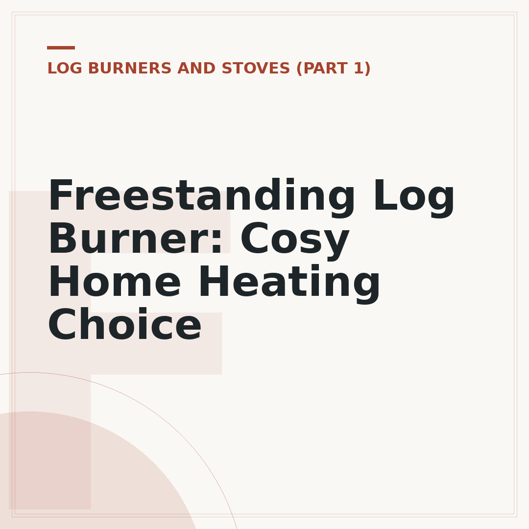 Freestanding Log Burner: Cosy Home Heating Choice