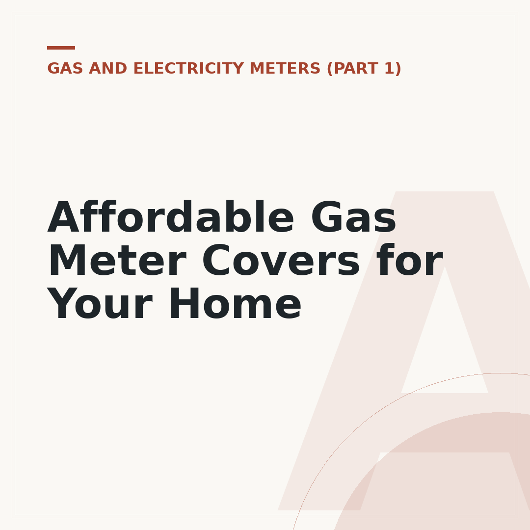 Affordable Gas Meter Covers for Your Home