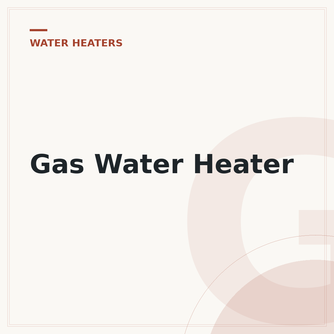 Gas Water Heater