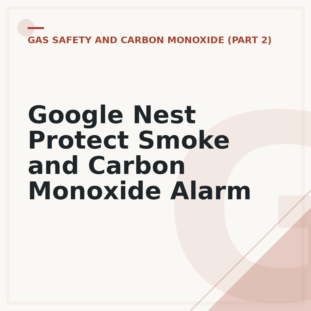 Google Nest Protect Smoke and Carbon Monoxide Alarm
