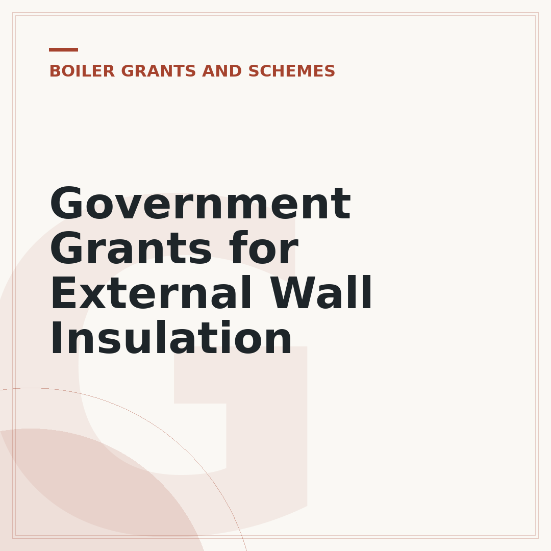 Government Grants for External Wall Insulation