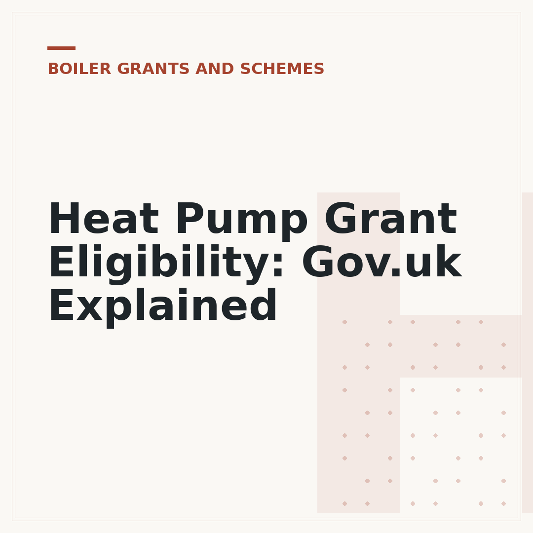 Heat Pump Grant Eligibility: Gov.uk Explained