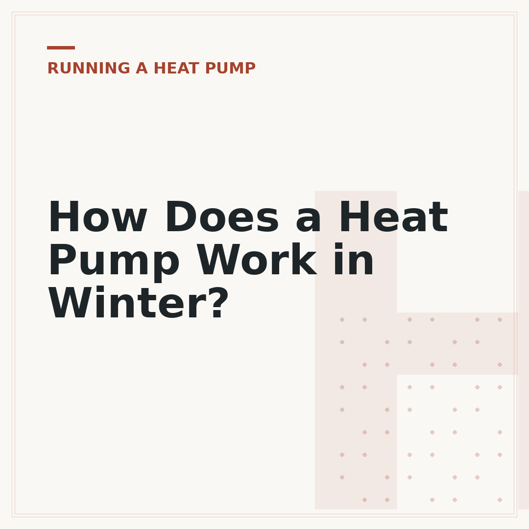 How Does a Heat Pump Work in Winter?