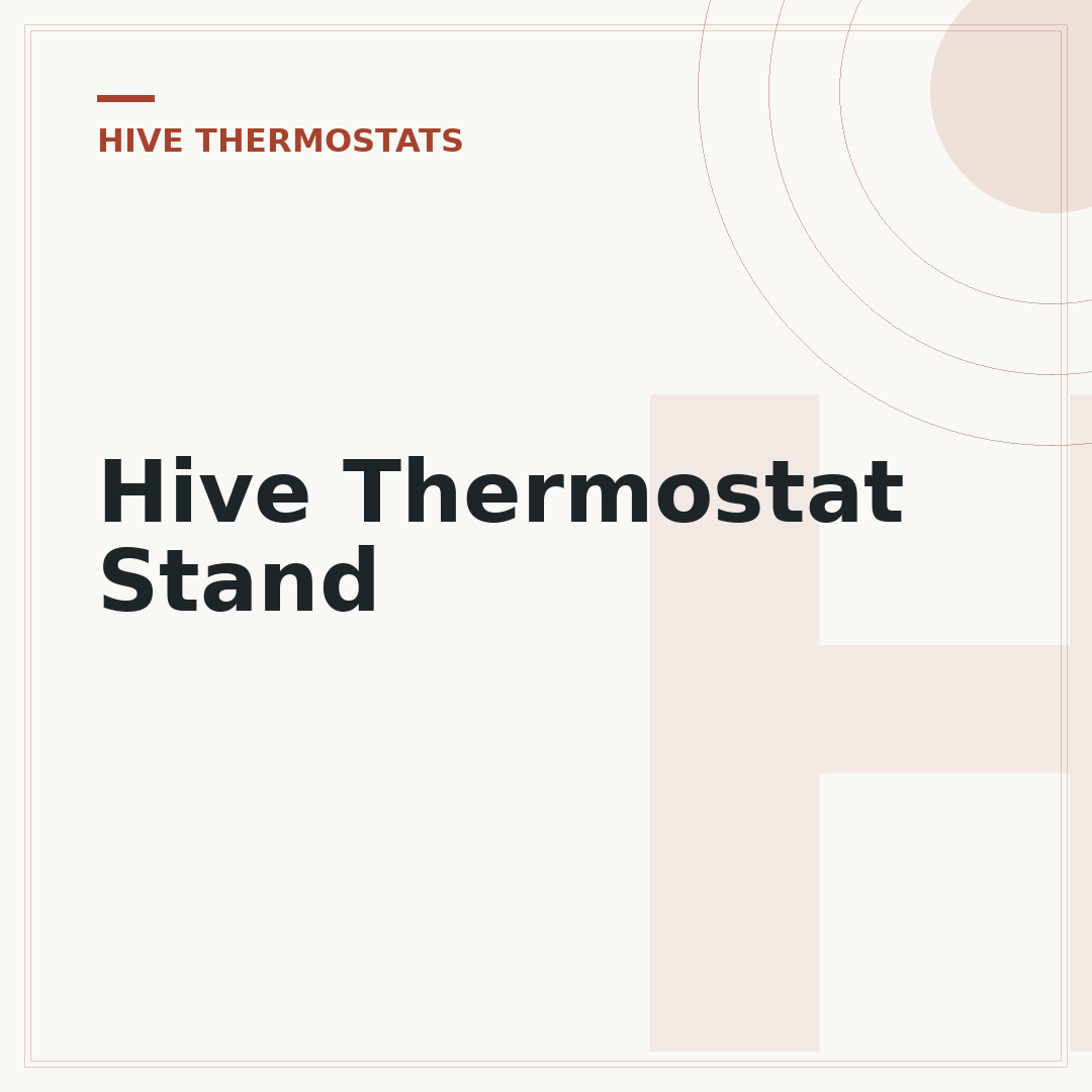 Hive Thermostat Stand