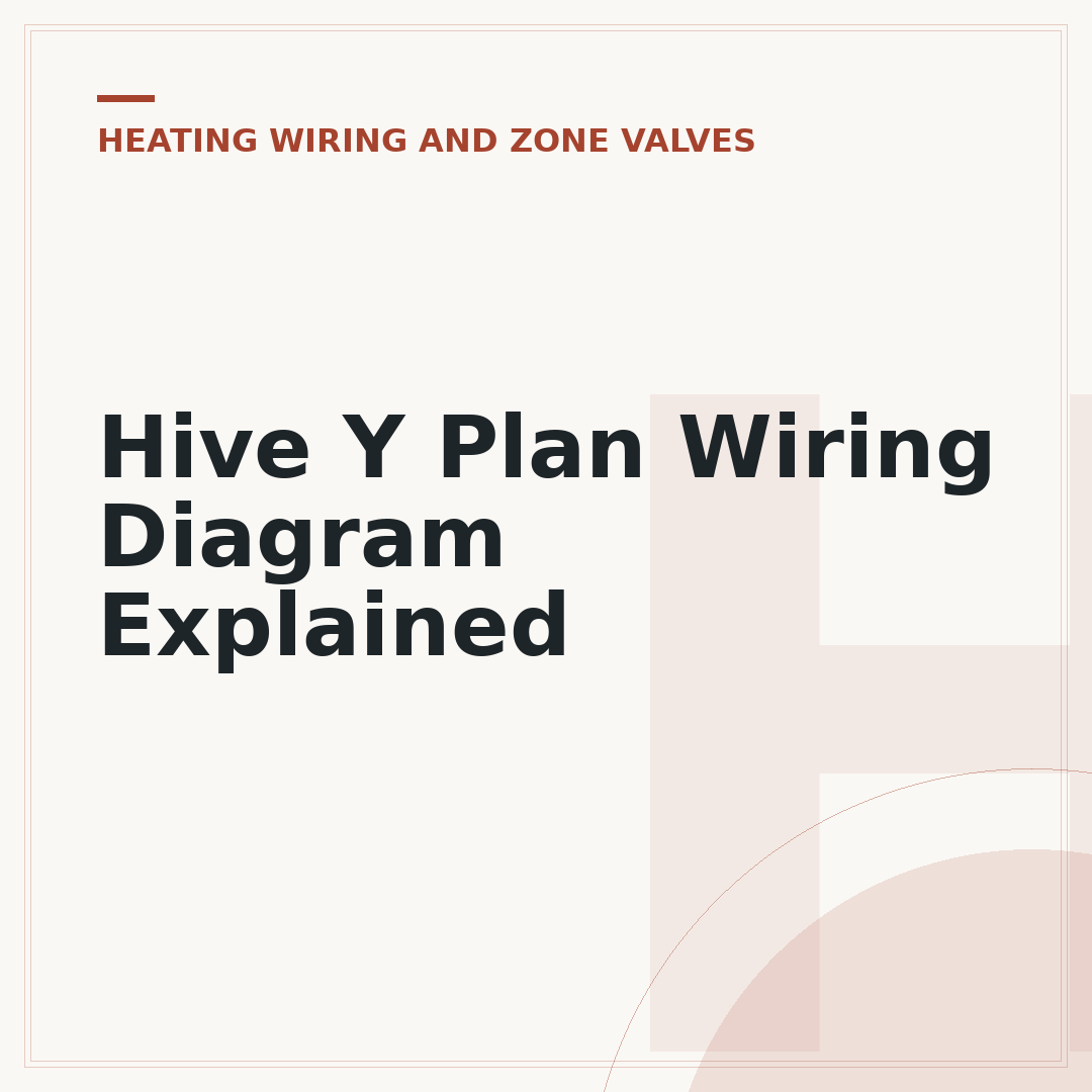 Hive Y Plan Wiring Diagram Explained
