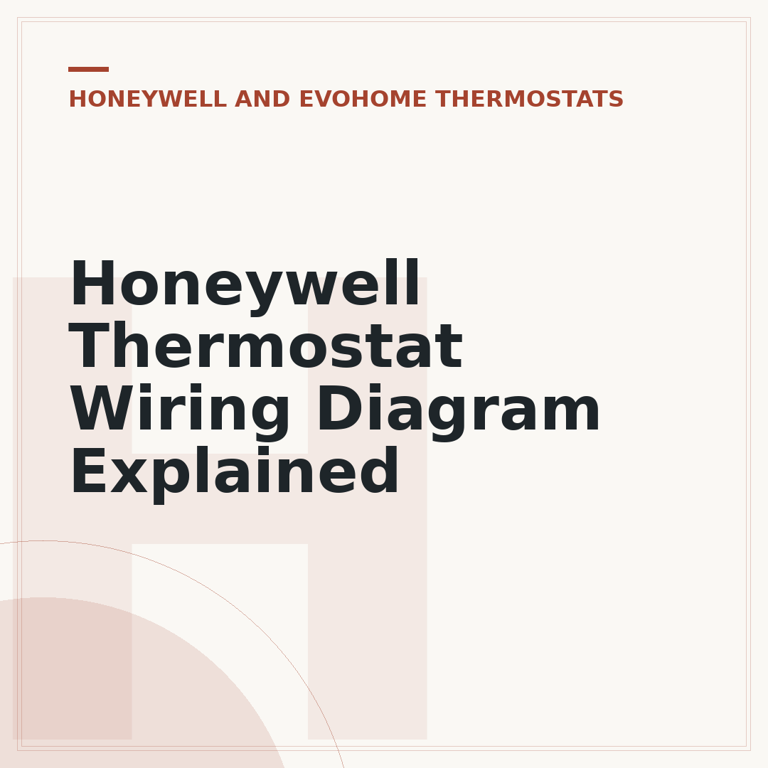 Honeywell Thermostat Wiring Diagram Explained