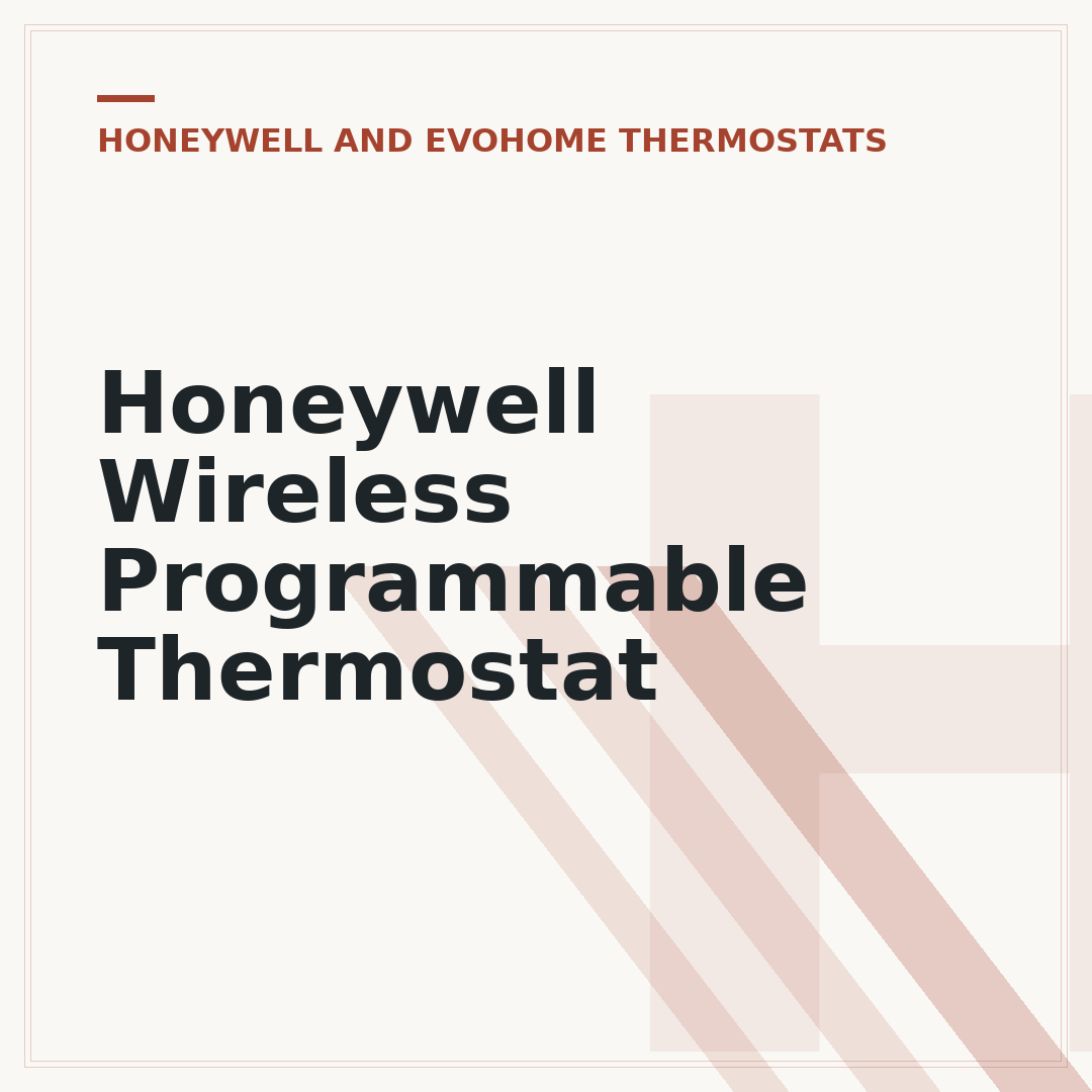 Honeywell Wireless Programmable Thermostat