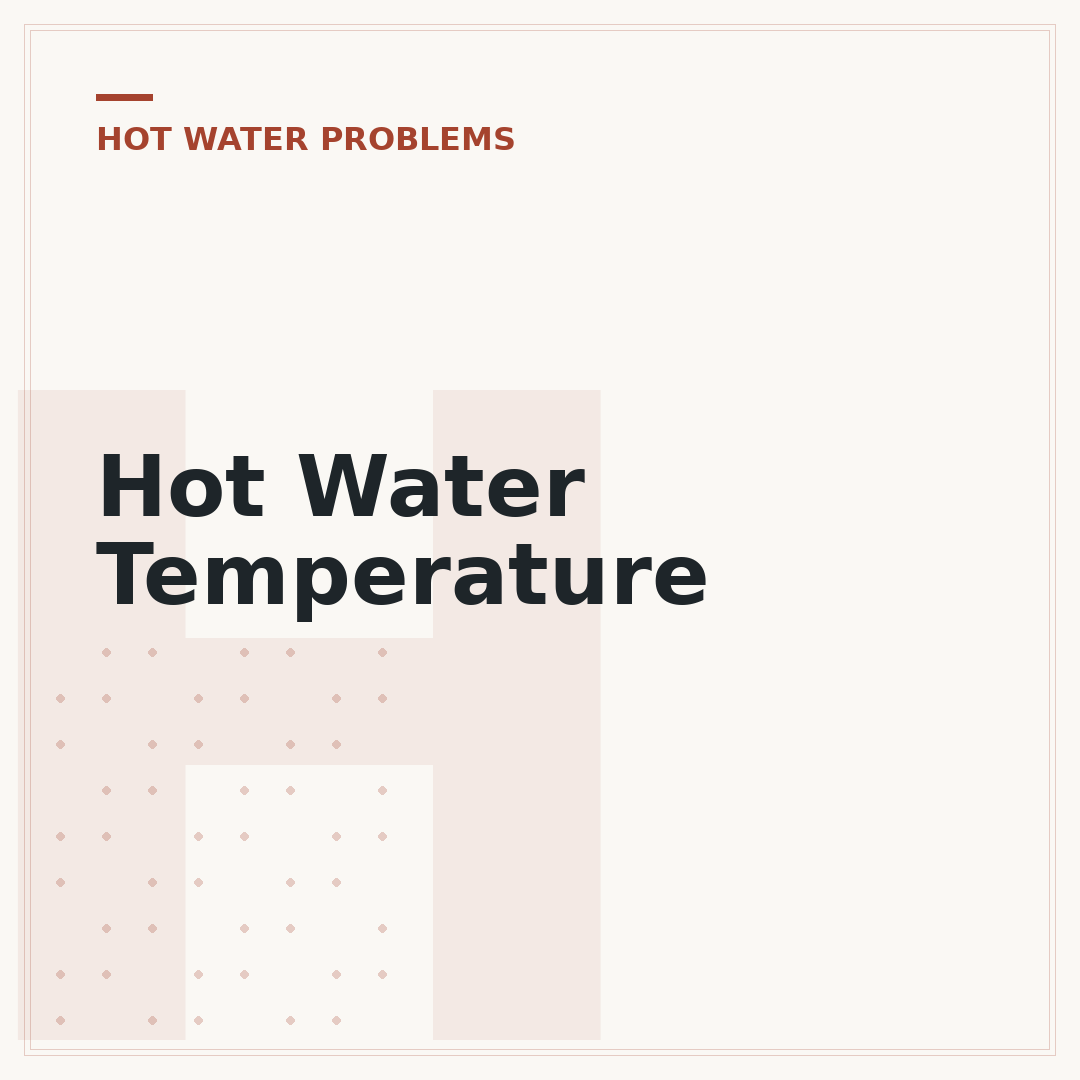 Hot Water Temperature