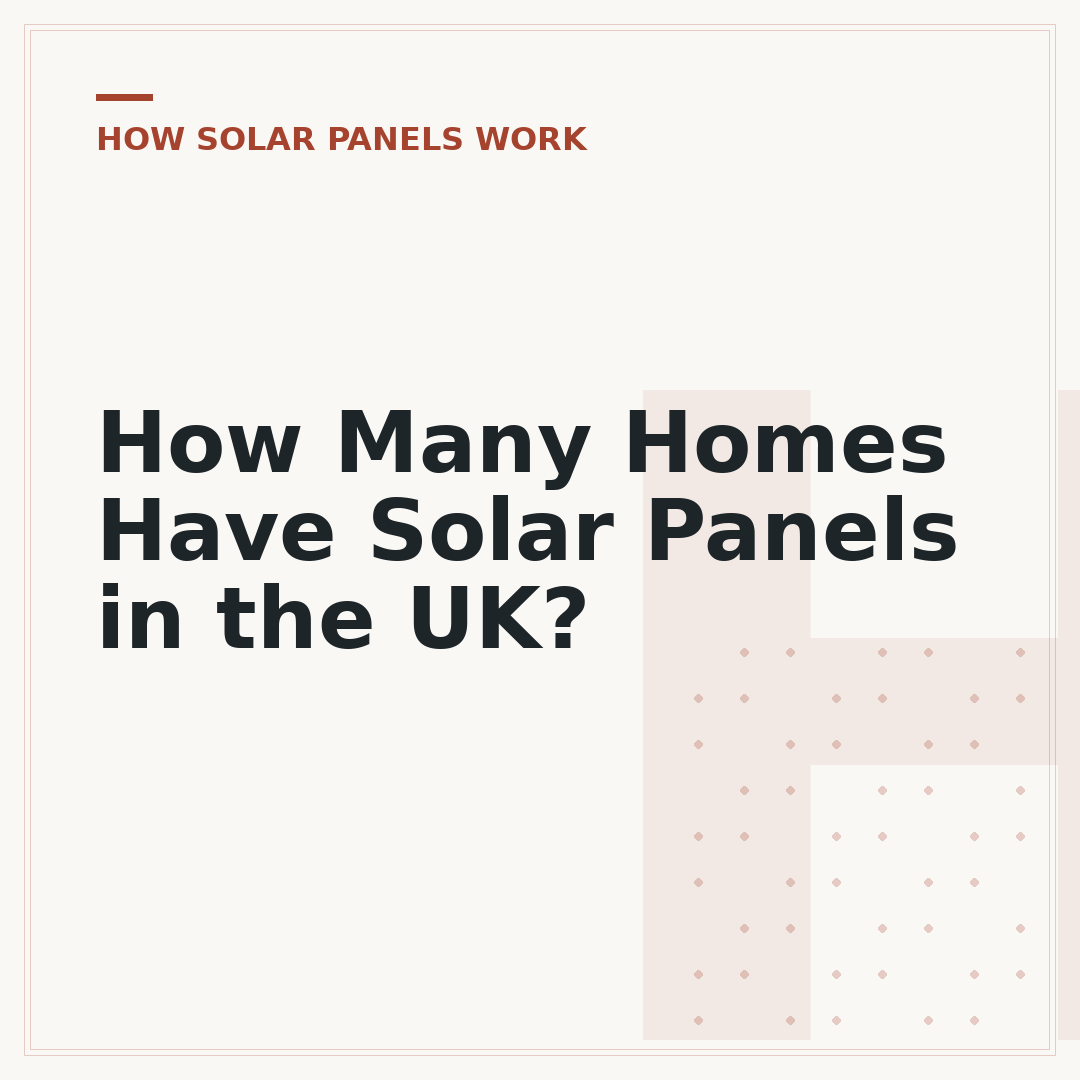 How Many Homes Have Solar Panels in the UK?