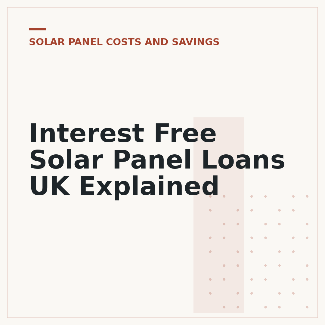 Interest Free Solar Panel Loans UK Explained