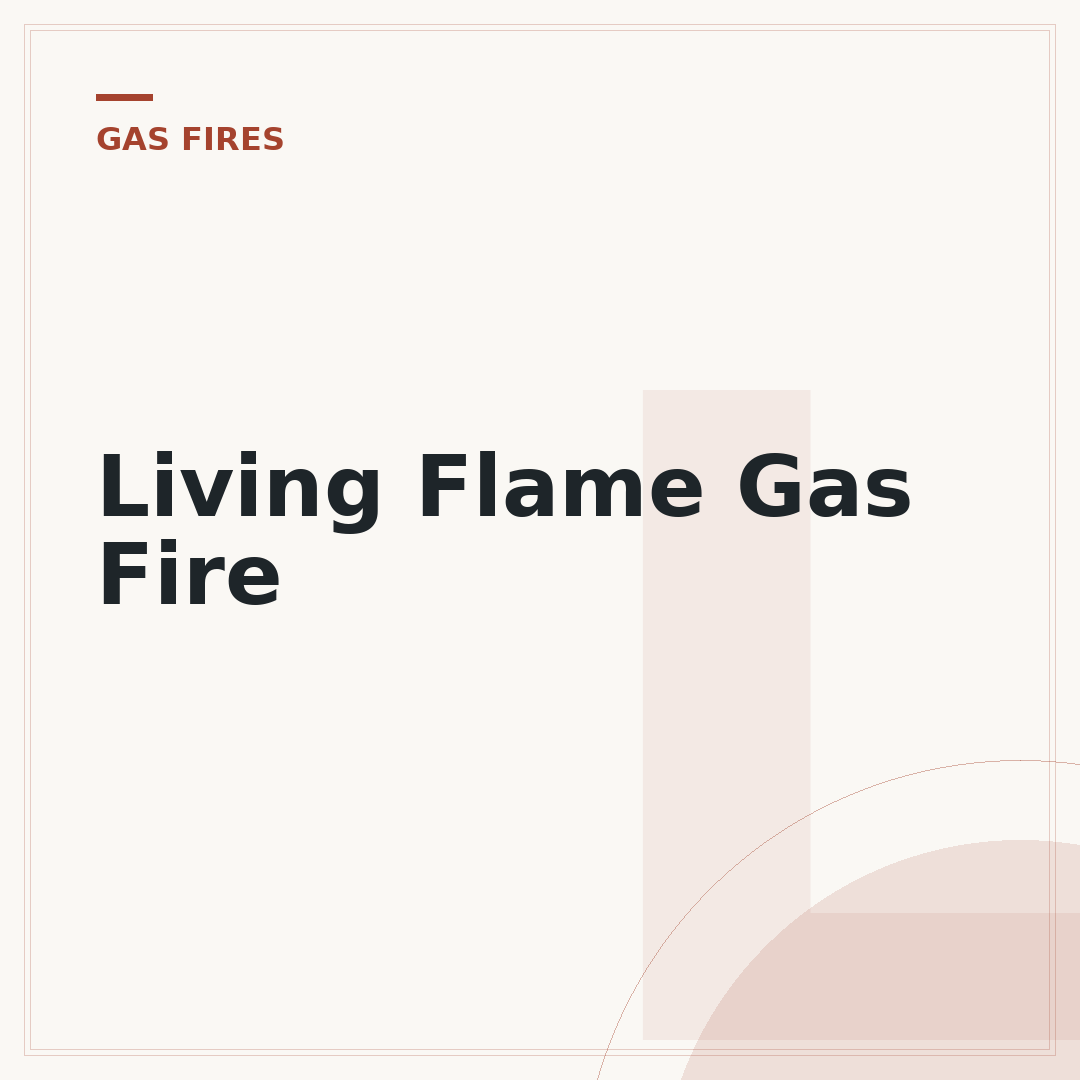 Living Flame Gas Fire