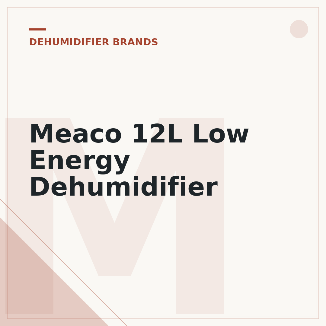 Meaco 12L Low Energy Dehumidifier